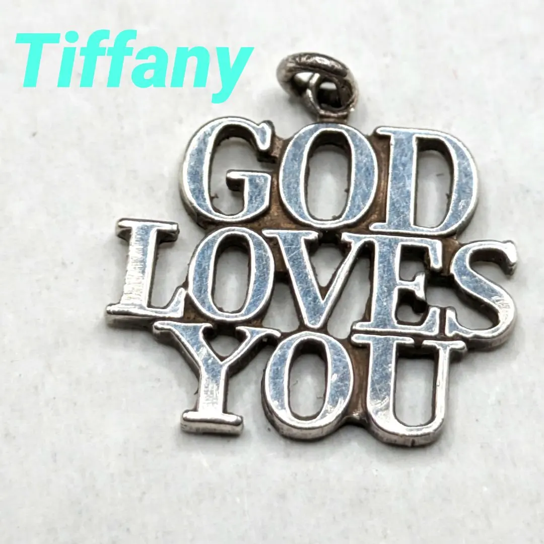 113 Tiffany Co. ティファニーGOD LOVES YOU ピン