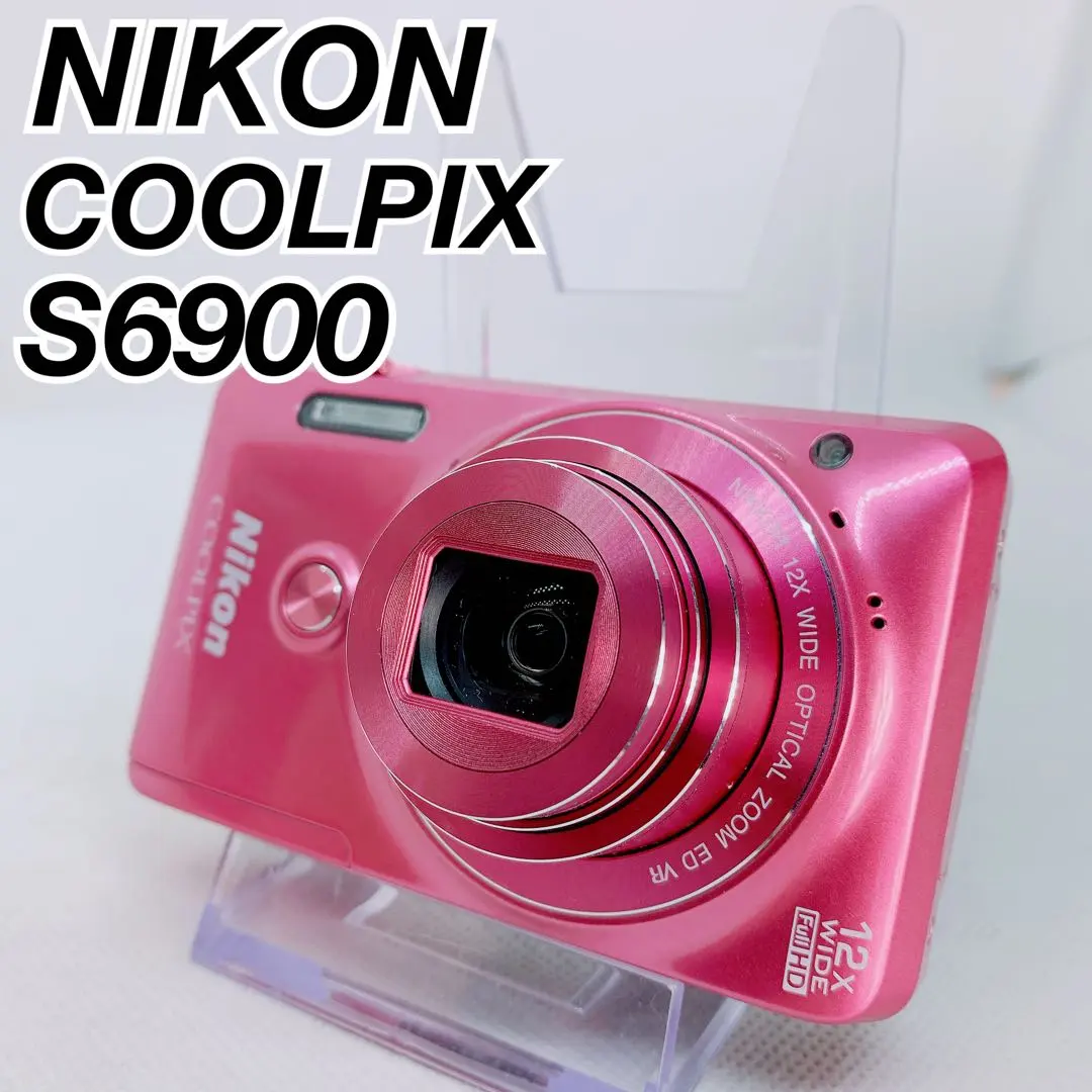 2026年最新】COOLPIX S6900 ピンクの人気アイテム - メルカリ