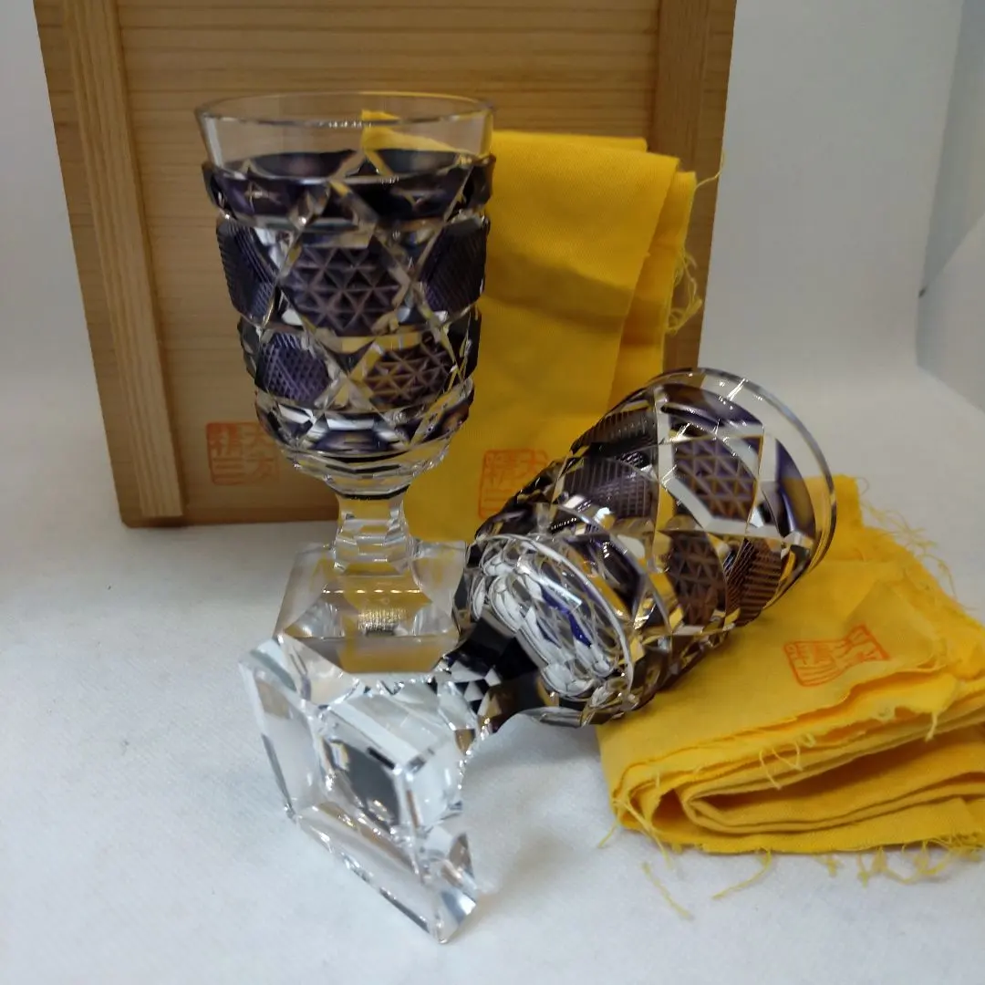 2026年最新】切子脚付杯の人気アイテム - メルカリ