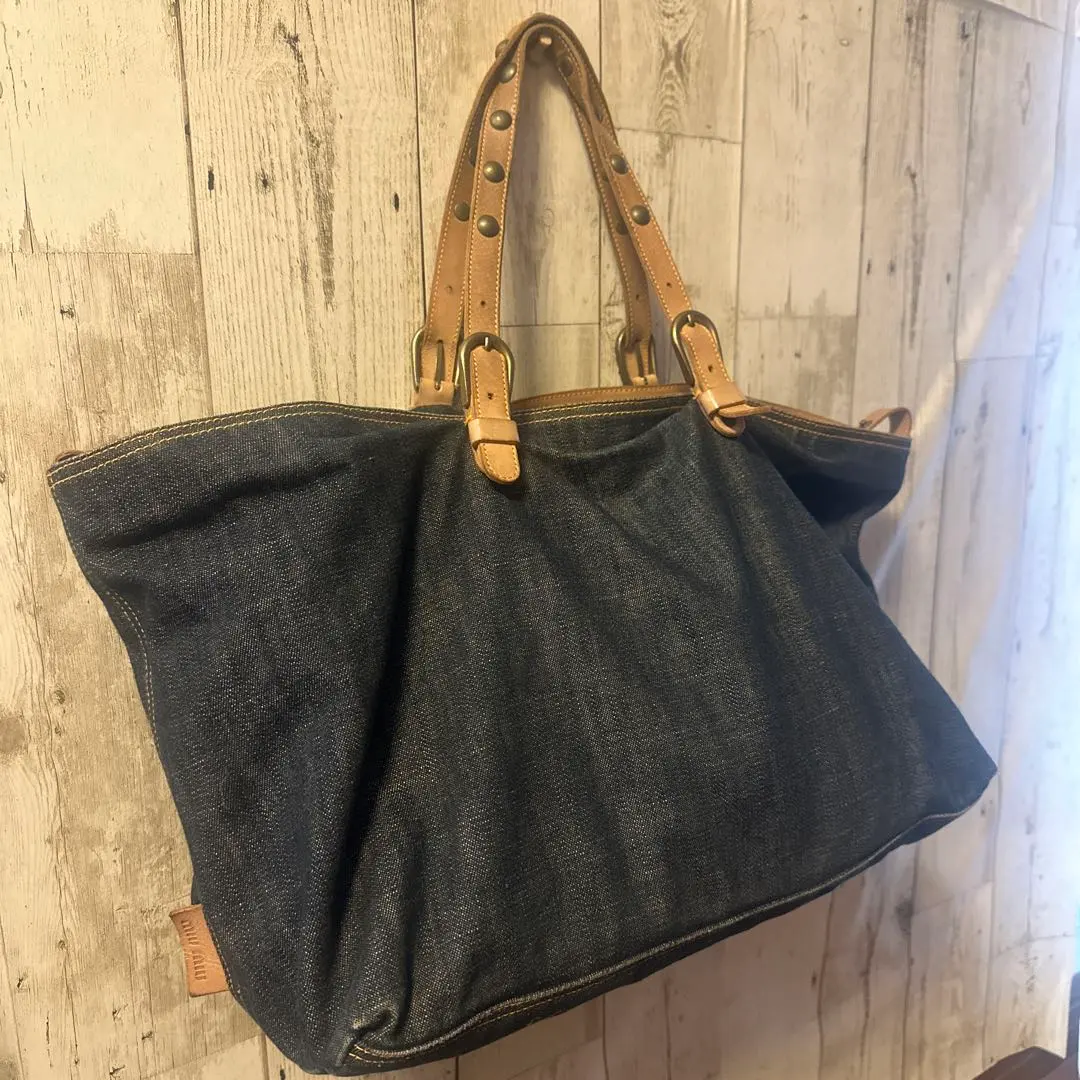 2026年最新】miumiu トート ロゴ デニムの人気アイテム - メルカリ