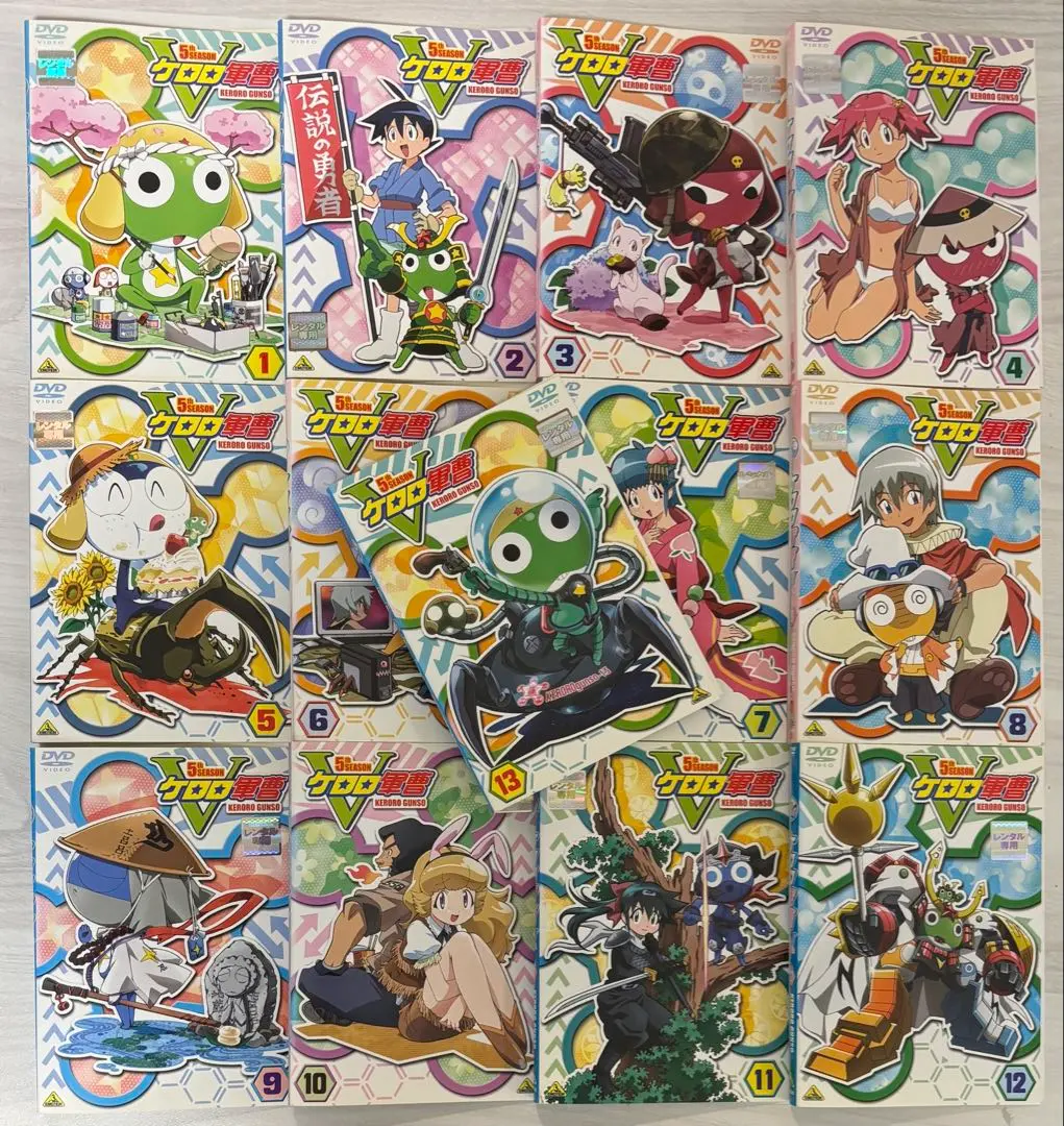2026年最新】ケロロ軍曹 DVD BOXの人気アイテム - メルカリ