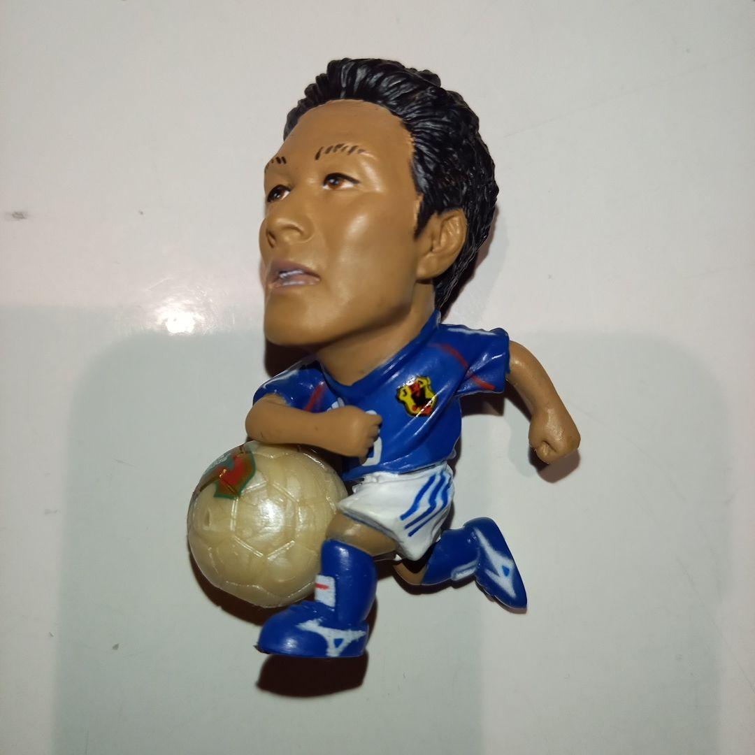 エポック サッカーフィギュア ガチャ 日本代表 中田2 俊介 稲本 小野