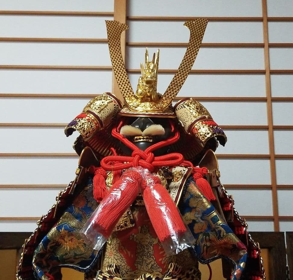 五月人形平安一水作15号鎧飾り