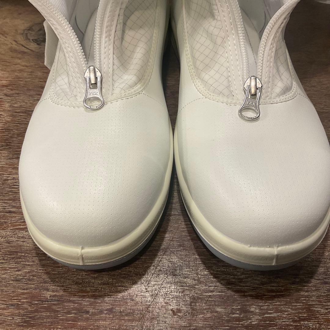 未使用級！ミドリ安全 静電安全靴 クリーンルーム SCR1200 25.5cm