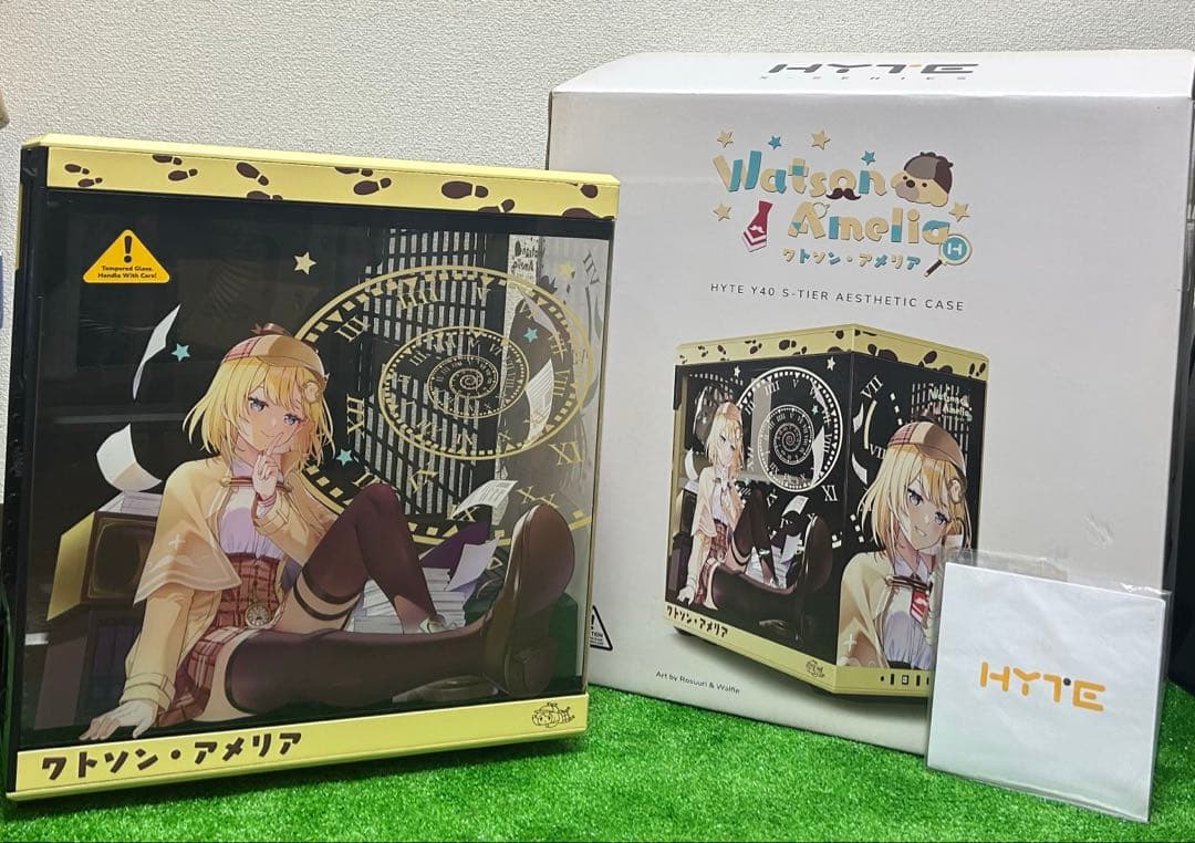 ホロライブEN ワトソン・アメリア　HYTEコラボ PCケース　※タバコ臭有 HYTE Y40 Watson Amelia Limited Edition ※予約受付終了 2024年春以降