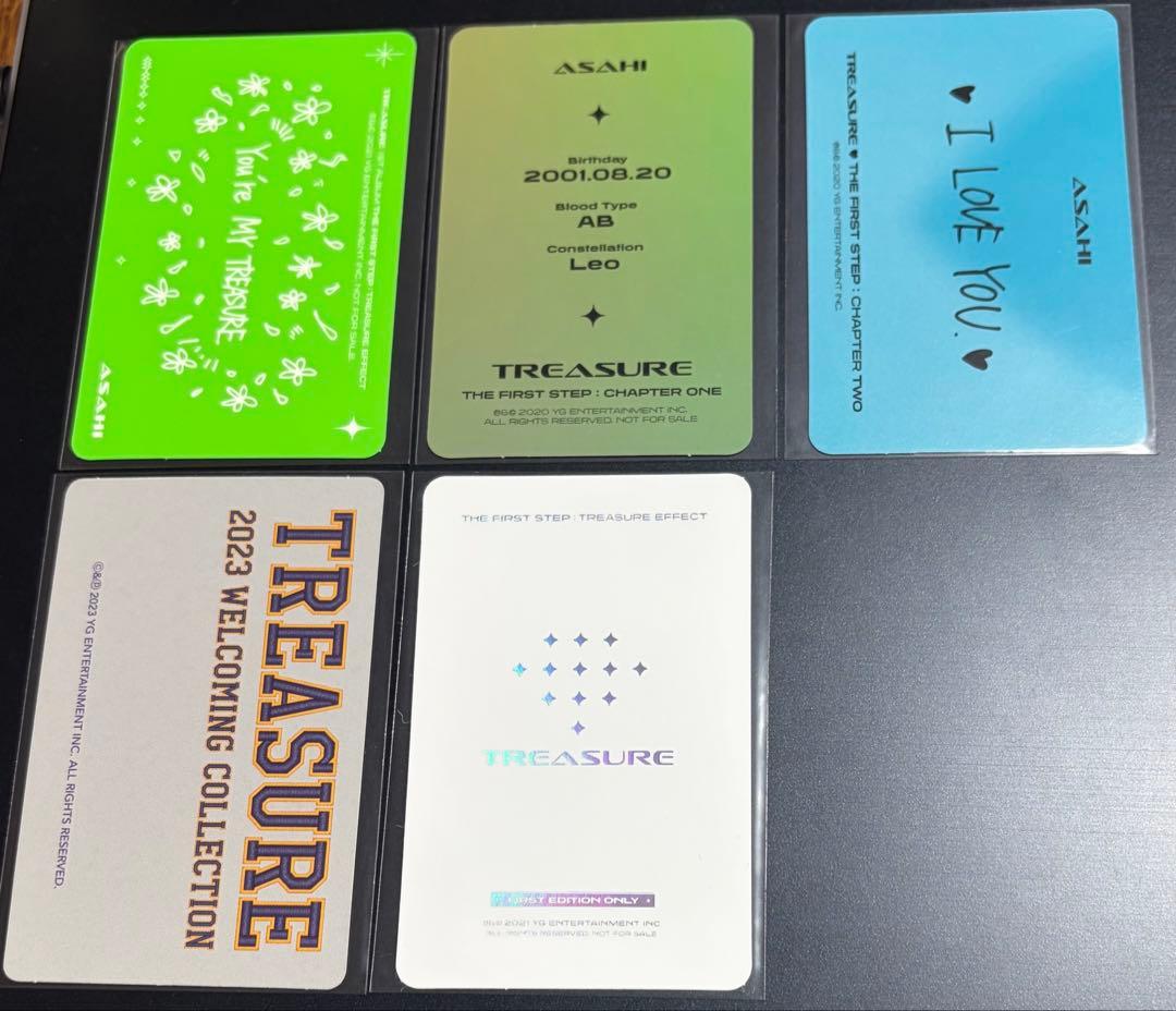 treasure アサヒ トレカセット - メルカリ