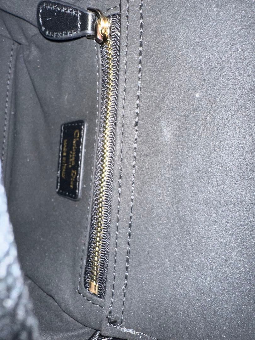 DIOR 新品ノベルティ ショルダーバッグハンドバック2way ゴールドチェーン