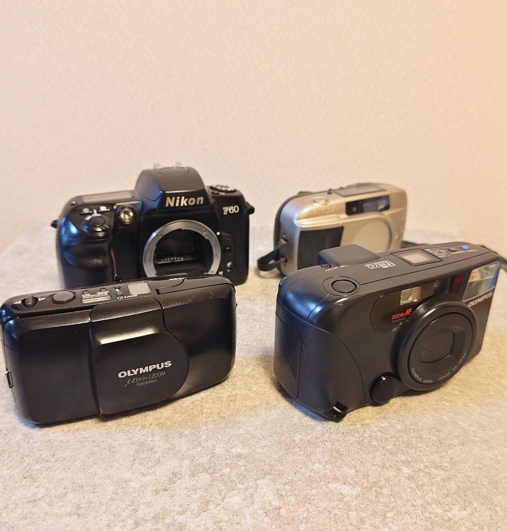 OLYMPUS μ【mju:】ZOOM IZM220 Nikon F60 等4台 - メルカリ