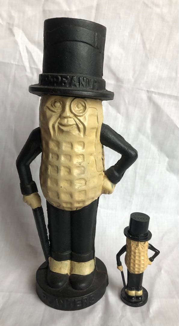 d*t様 Mr.PEANUTS アンティーク　バンク　ソルト&ペッパー VINTAGE ANTIQUE PLANTERS MR PEANUT ヴィンテージ アンティーク