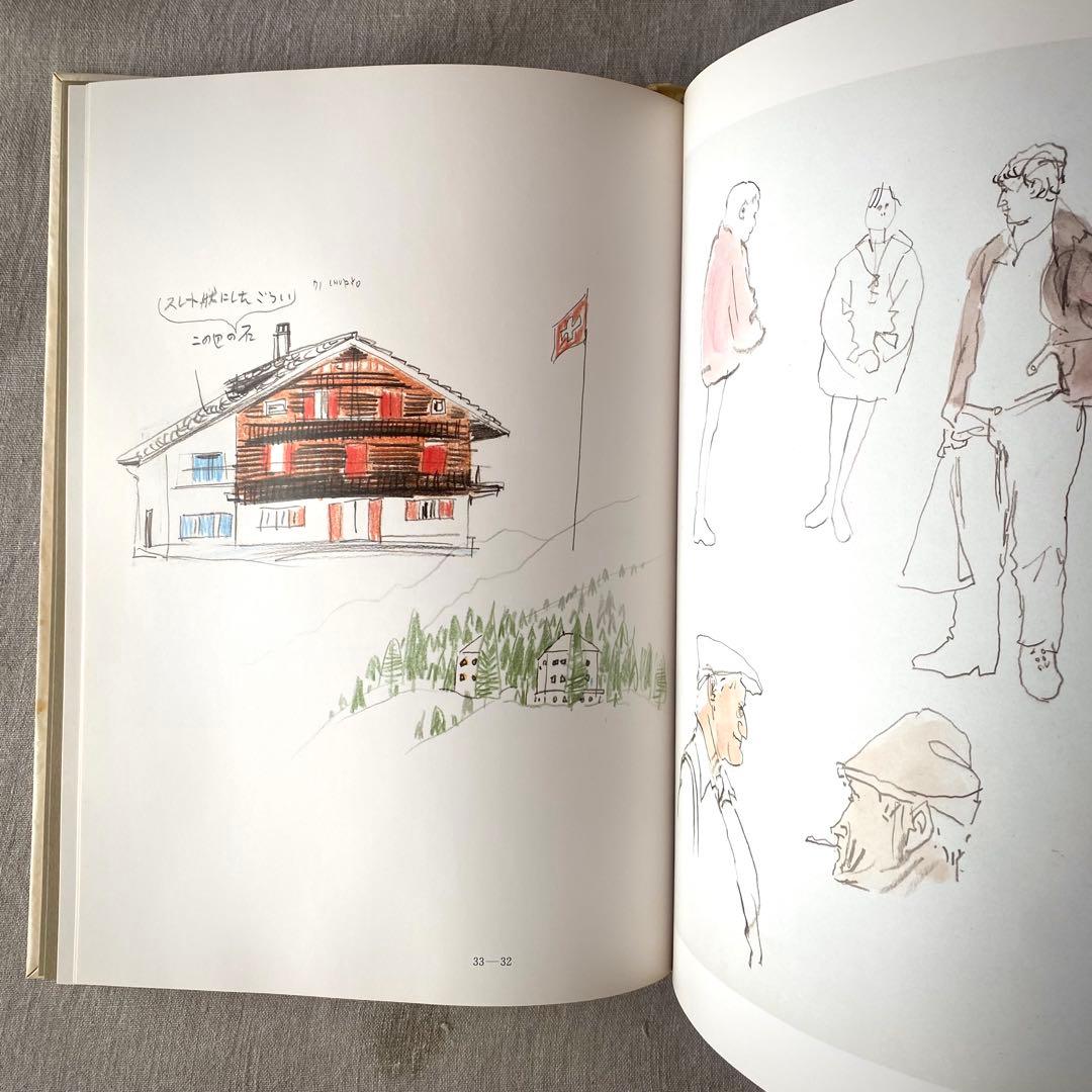 絶版・希少】佐藤忠良 素描集『旅の走り描き』自選素描集 (現代美術社) '