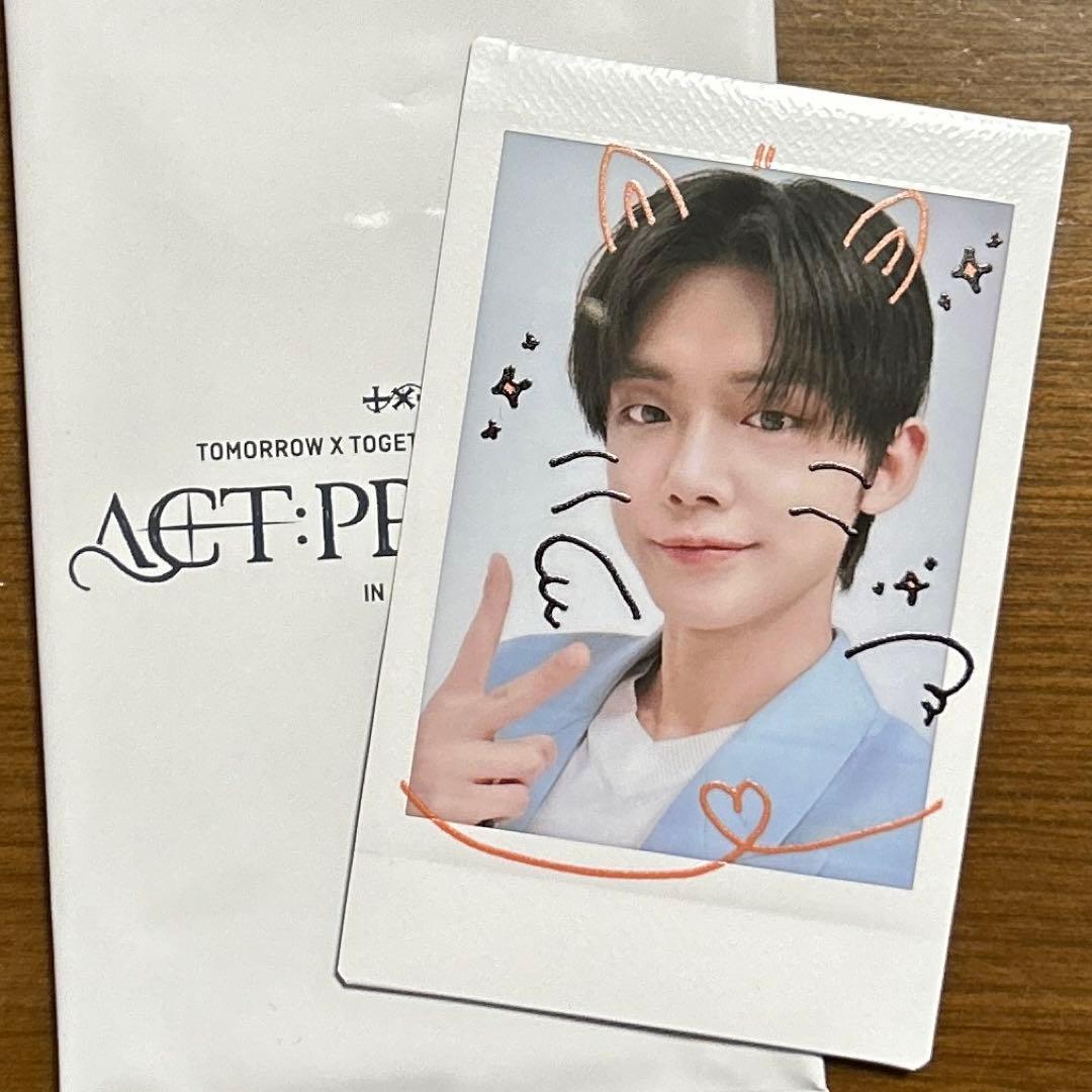 txt ヨンジュン チェキ インスタントフォト スペシャル - メルカリ