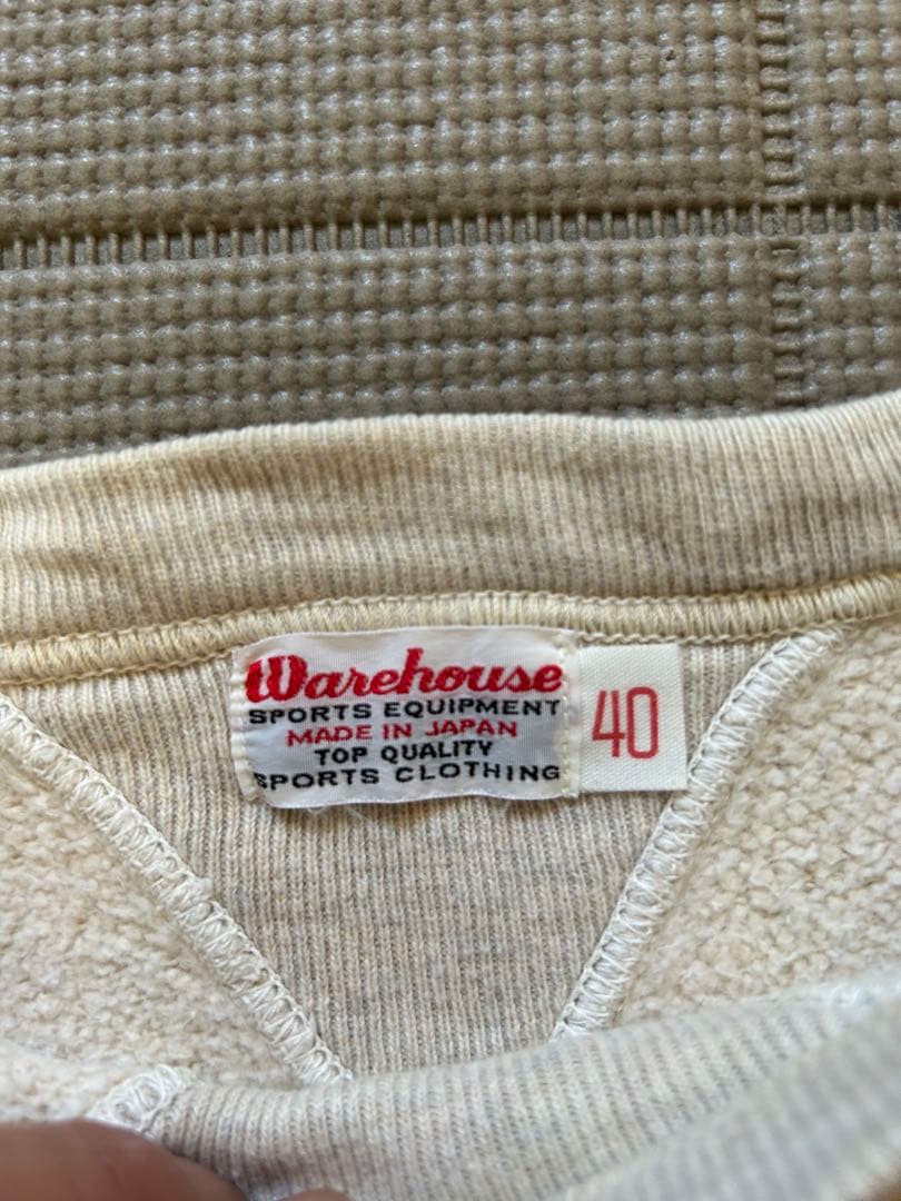 ウエアハウス SPAFSスウェット オートミール 40 - メルカリ