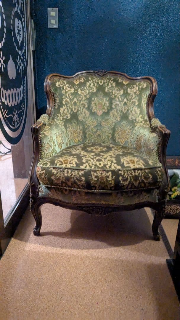 直接引取り　カリモクdomani クラシックスタイル アームチェア　ドマーニルイ domani】ドマーニ Louis XV ルイ15世 1人掛けソファ アームチェア