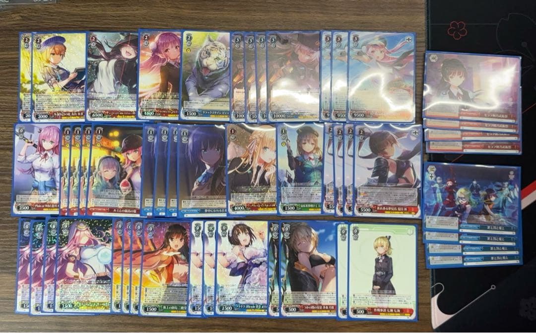 ヴァイスシュヴァルツ　ヘブバン　扉門　デッキ 扉門ヘブバン使用感メモ｜もあいぞう○