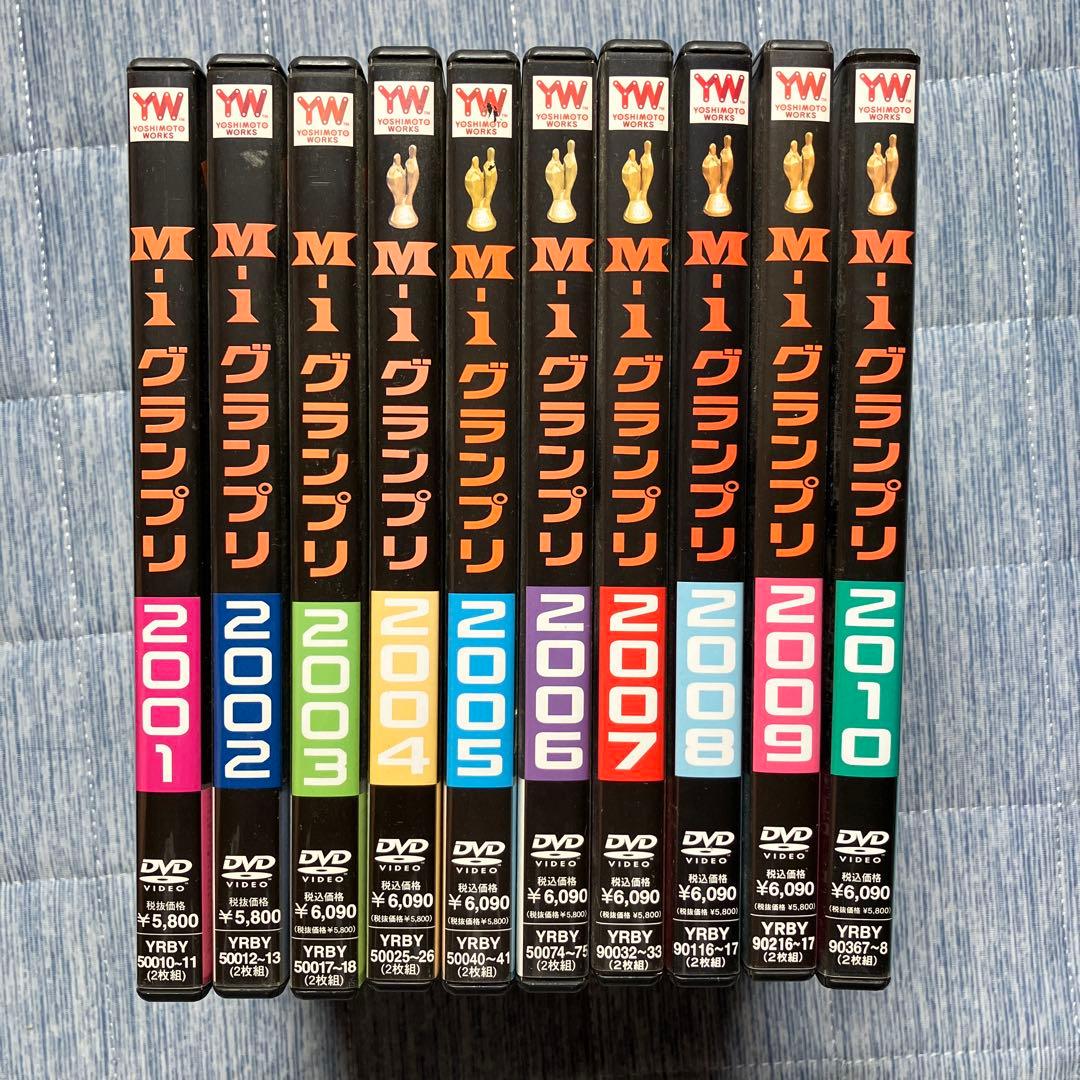 M-1グランプリ DVD 10本　2001年〜2010年 DVD「M-1グランプリ2010完全版」 | ABCミッケ｜【公式】ABC通販サイト