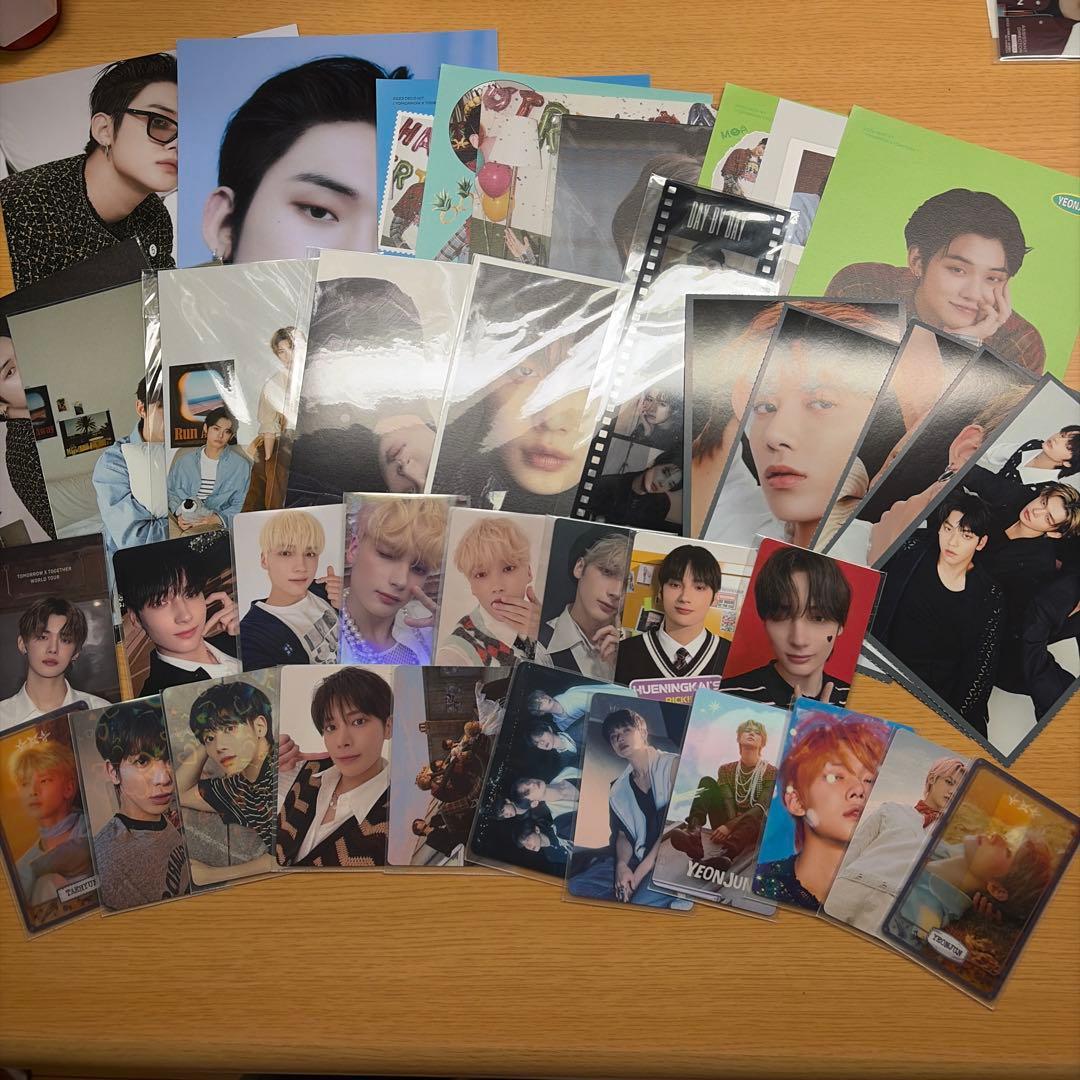 TXT アルバム まとめ売りヨンジュン トレカ ヒュニンカイ テヒョン