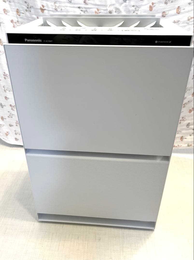 Panasonic F-VC70XT 加湿空気清浄機 ホワイト　21年製 Amazon | パナソニック 加湿空気清浄機 ナノイーX搭載 ~31畳 花粉を