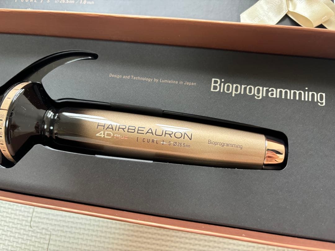 【新品・未使用】ヘアビューロン 4D Plus カール 26.5mm（S）