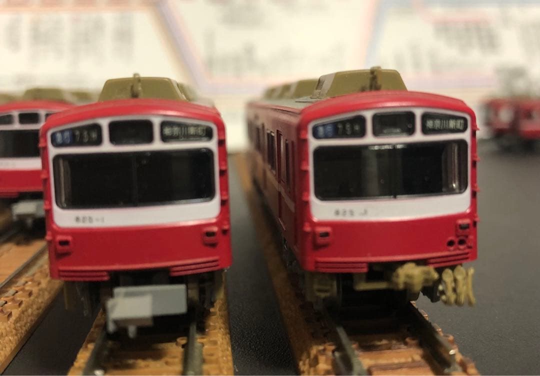 管理番号1659 京急 800形 新塗装 Nゲージ KATO製6両【駆動車難