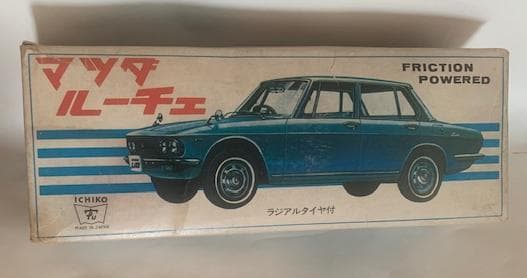 ブリキ製 マツダ ルーチェ マツダ・ルーチェ レガート・・・圧倒的な存在感！グリルが立派な