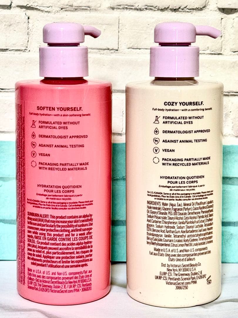 ヴィクトリアシークレット PINK ローション 4本セット