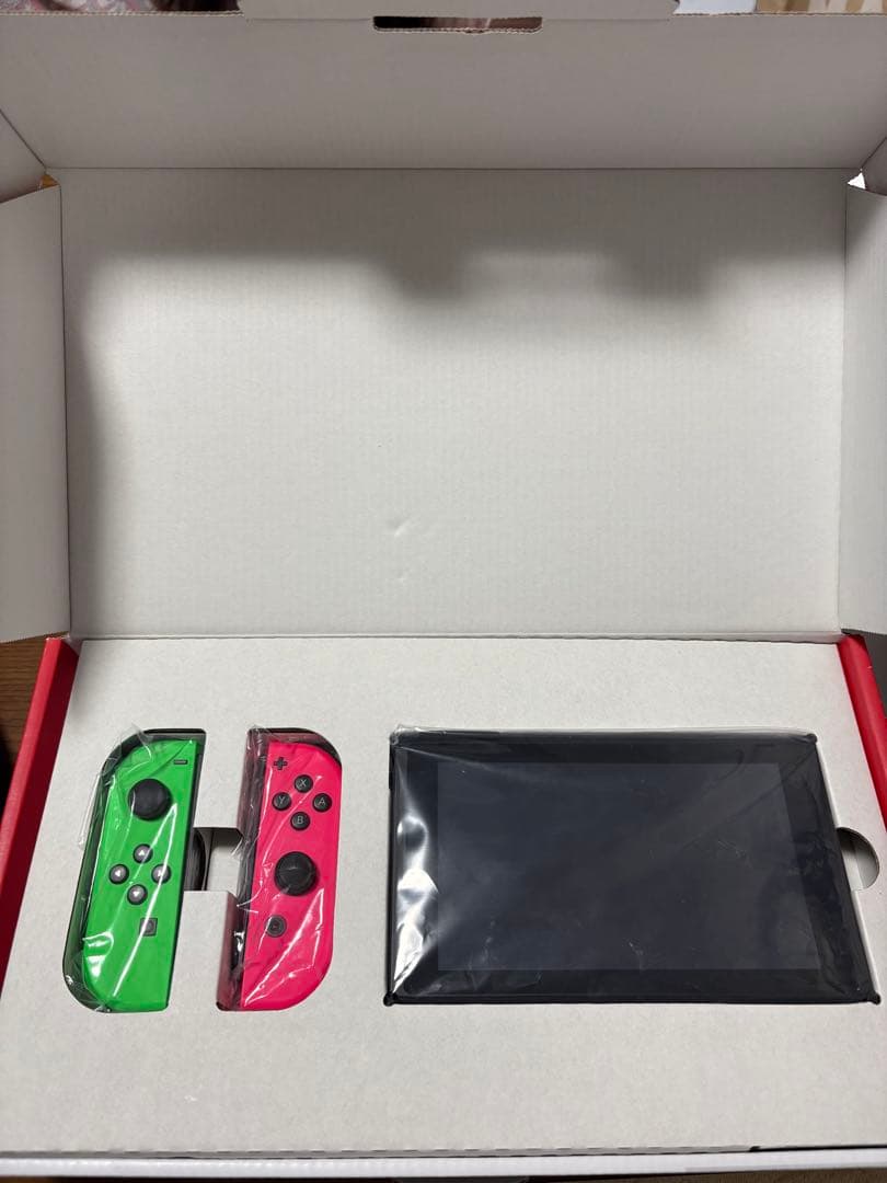 Nintendo Switch 本体 ネオングリーン＆ピンク Joy-Con 任天堂（Nintendo） Nintendo Switch 本体 Joy-Con (L) ネオングリーン