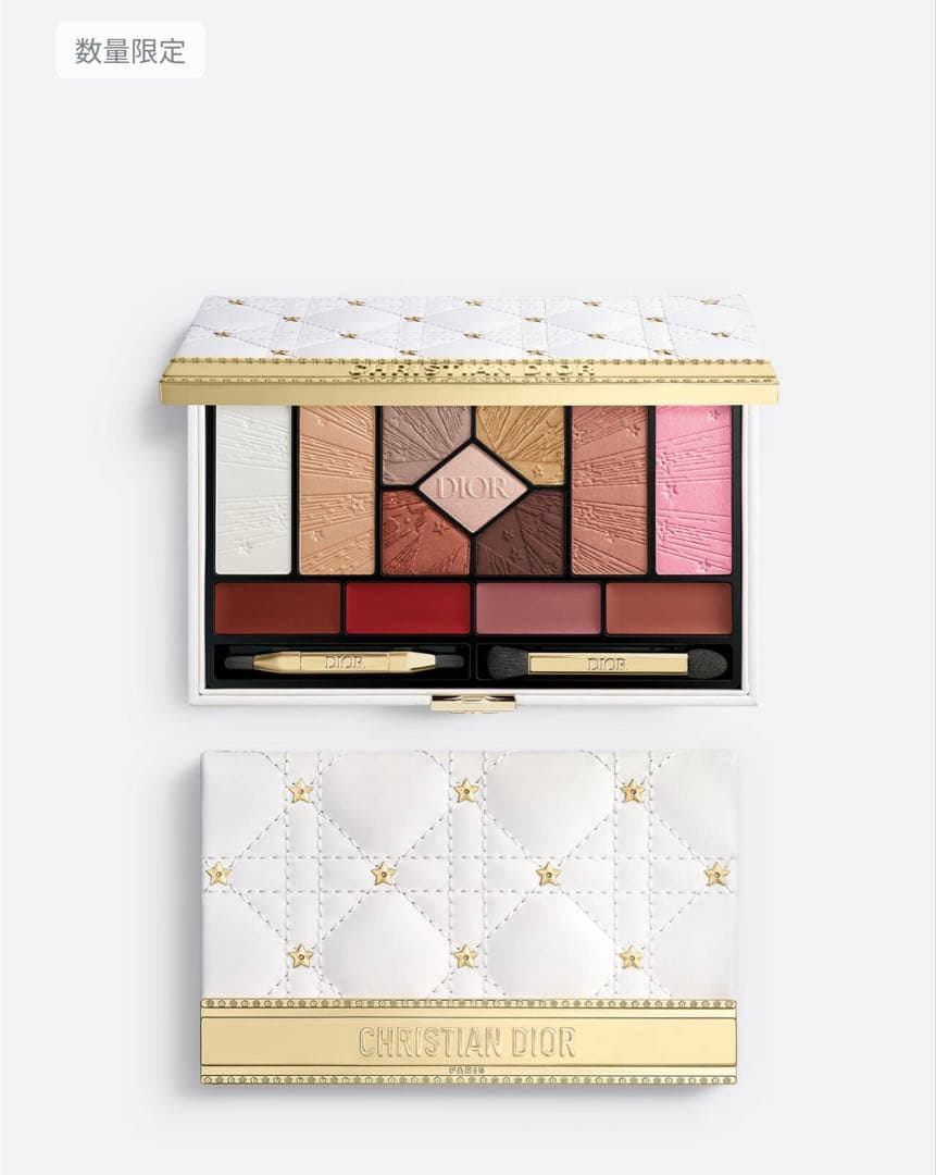 [新品・未使用]Dior クリスマスコフレ 2025 アイシャドウパレット ディオール・クリスマスコフレ2025】10/10発売！星が散りばめられた