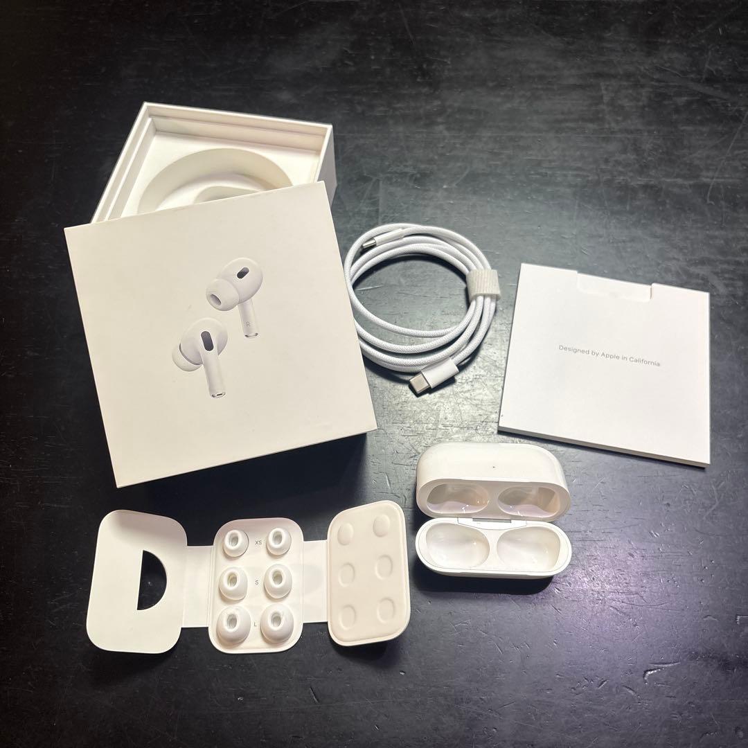 AirPods Pro 第2世代 ケース 交換用イヤーチップ 充電ケーブル - メルカリ