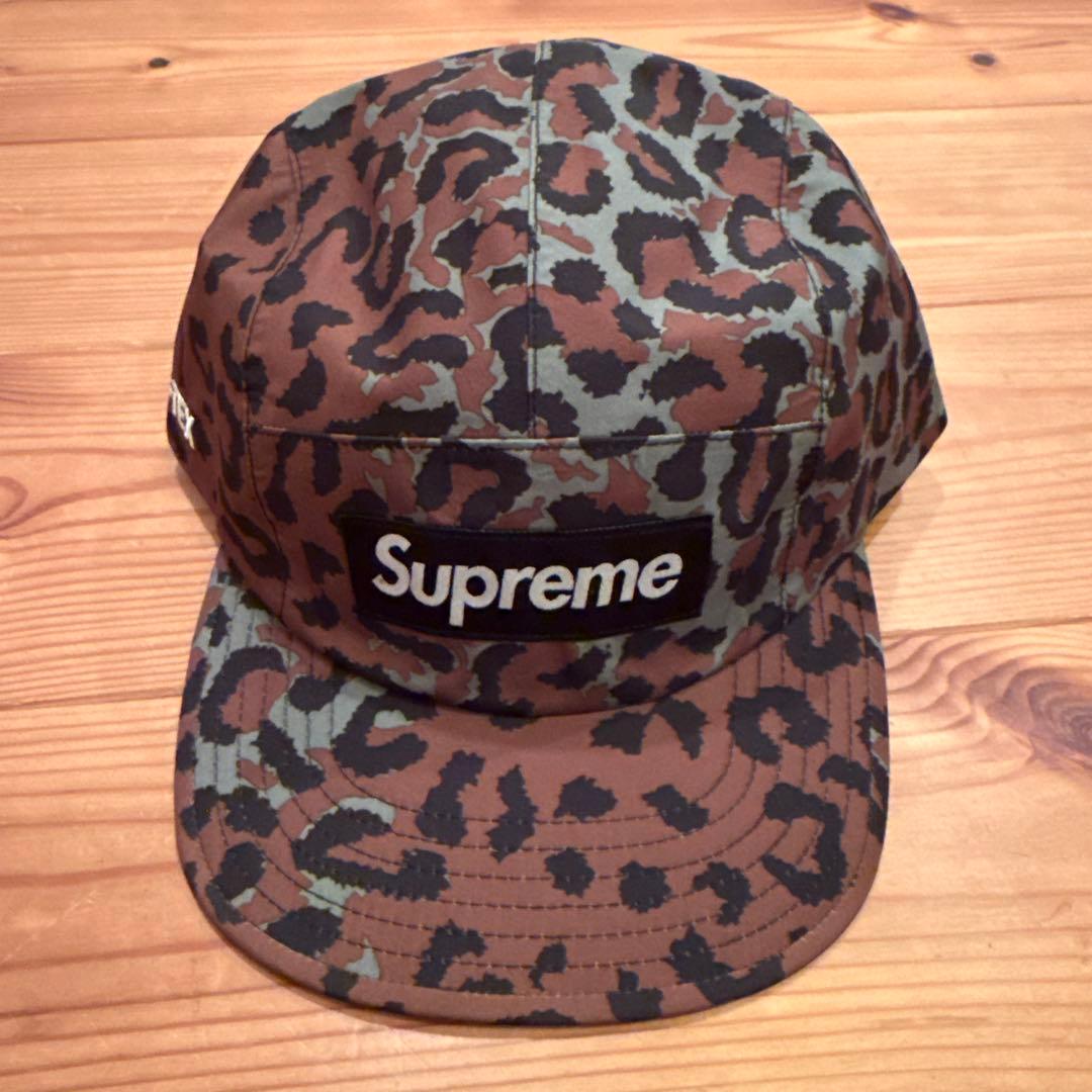 新品 Supreme GORE-TEX ヒョウ柄キャップ - メルカリ