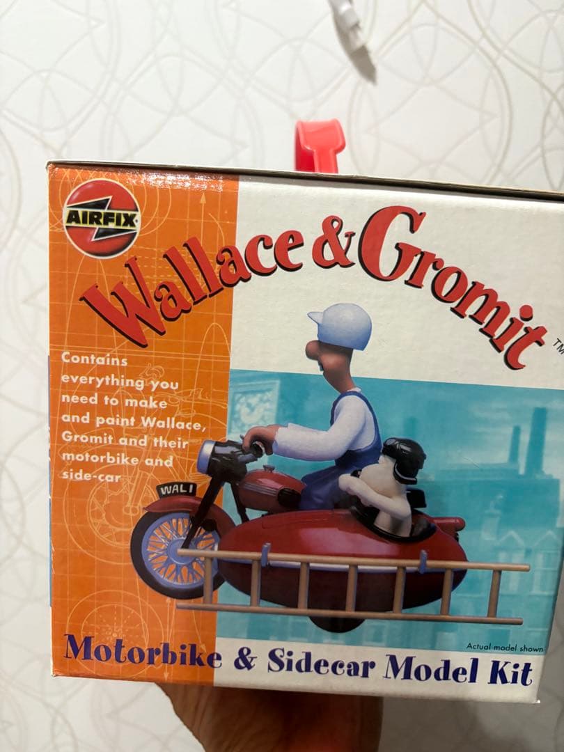 Wallace &Gromitシリーズ(モーターバイク&サイドカー)のプラモデル