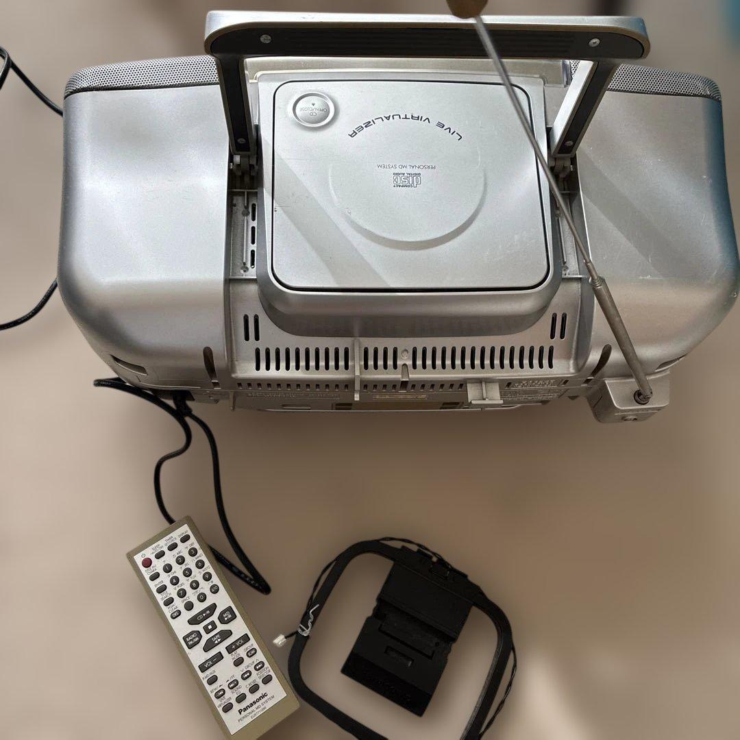 Panasonic⭐︎CD・MD・カセットプレイヤー RX-MDX81 - メルカリ