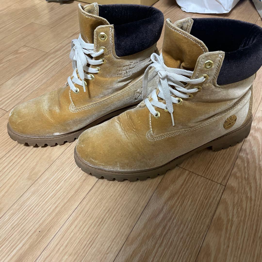 靴 Off-White Timberland 新色発売前から話題騒然！ティンバーランド×オフ・ホワイトのコラボ