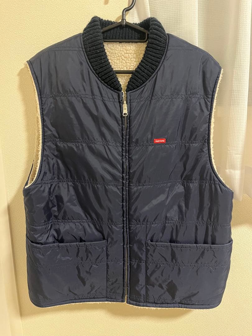 Supreme リバーシブルベスト supreme 16FW シュプリーム ボアベスト リバーシブル - メルカリ