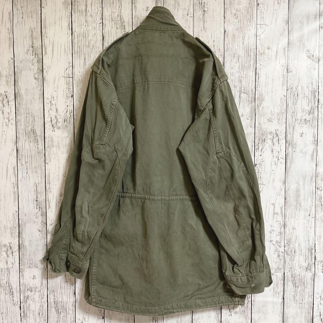 60's フランス軍 M64 フィールドジャケット L ミリタリー ヴィンテージ