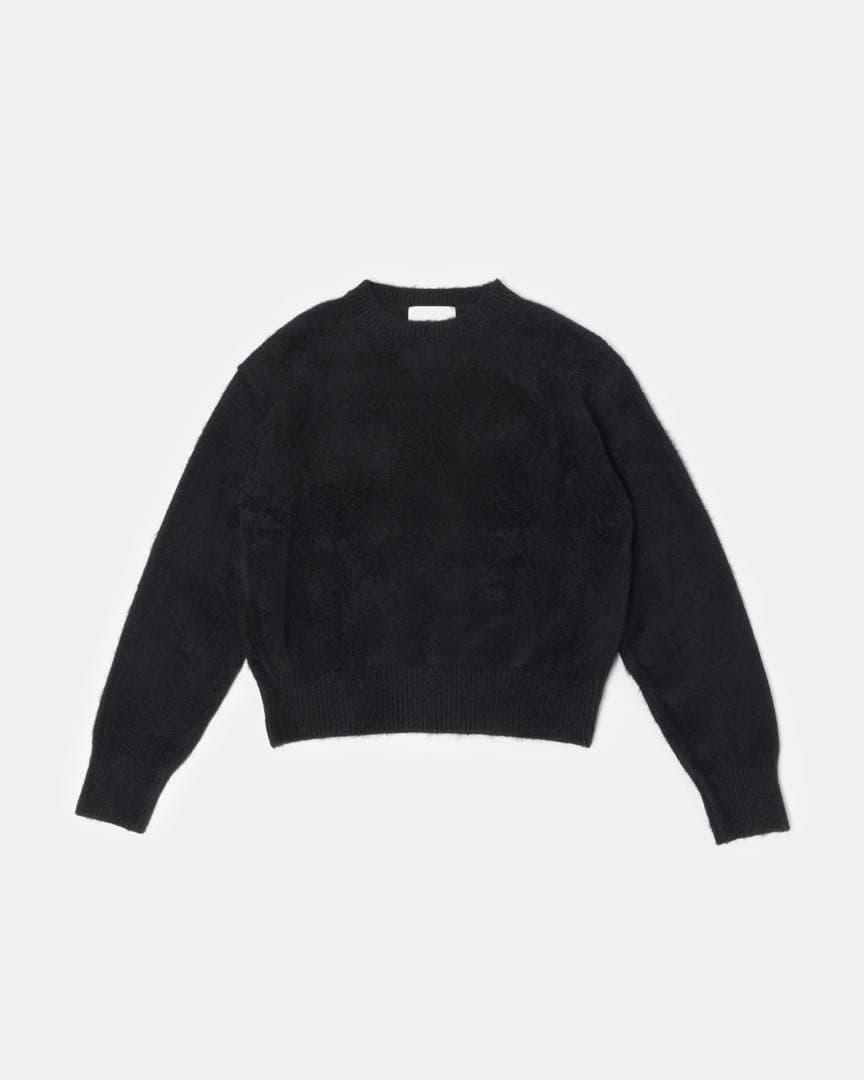 トップス simplycomplicated BRUSHED COTTON KNIT SimplyComplicated/シンプリーコンプリケイテッド EDGE LINE KNIT
