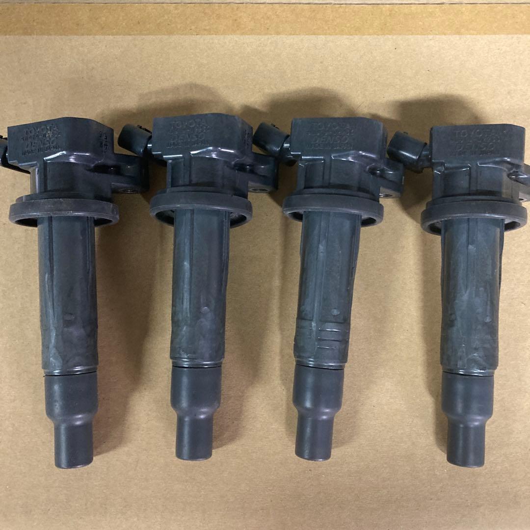 アルテッツァ SXE10 後期　イグニッションコイル　4本　DENSO トヨタ（TOYOTA） アルテッツァ 後期 SXE10 新品 強化 イグニッション