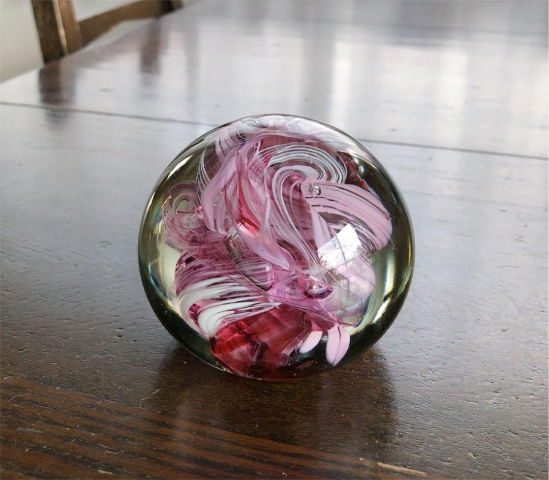 レア　イタリア製　作家　ヴィンテージ ヴェネツィアングラス　ペーパーウエイト レア イタリア製 作家 ヴィンテージ ヴェネツィアングラス ペーパー