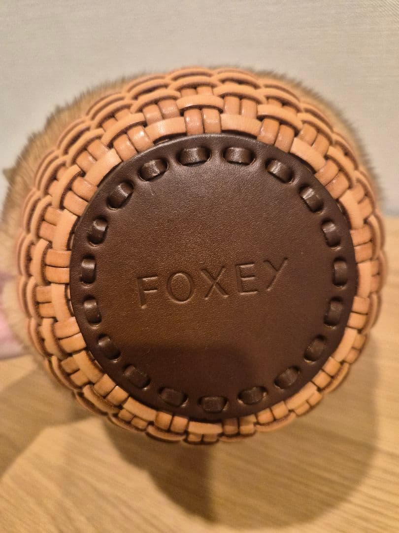 FOXEY ハンプトンバスケット ミンクファー付き - メルカリ