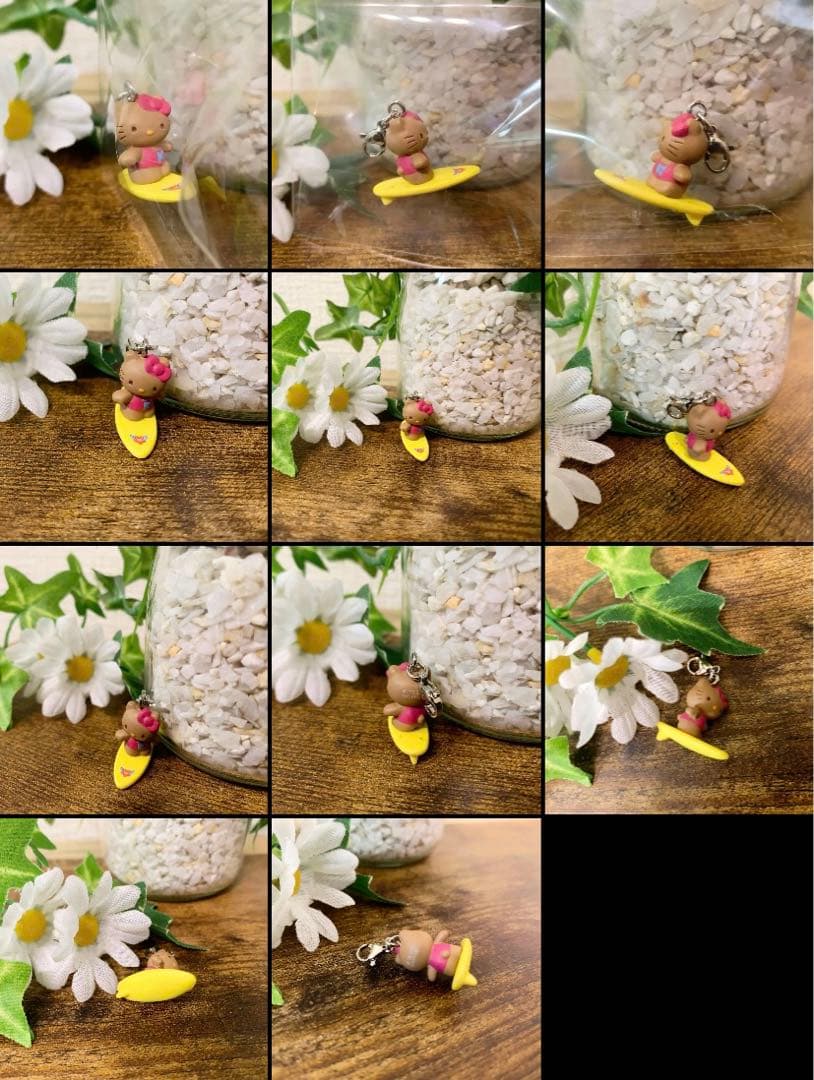 激レア】ご当地キティ 根付 ファスナーマスコット ストラップ 8個