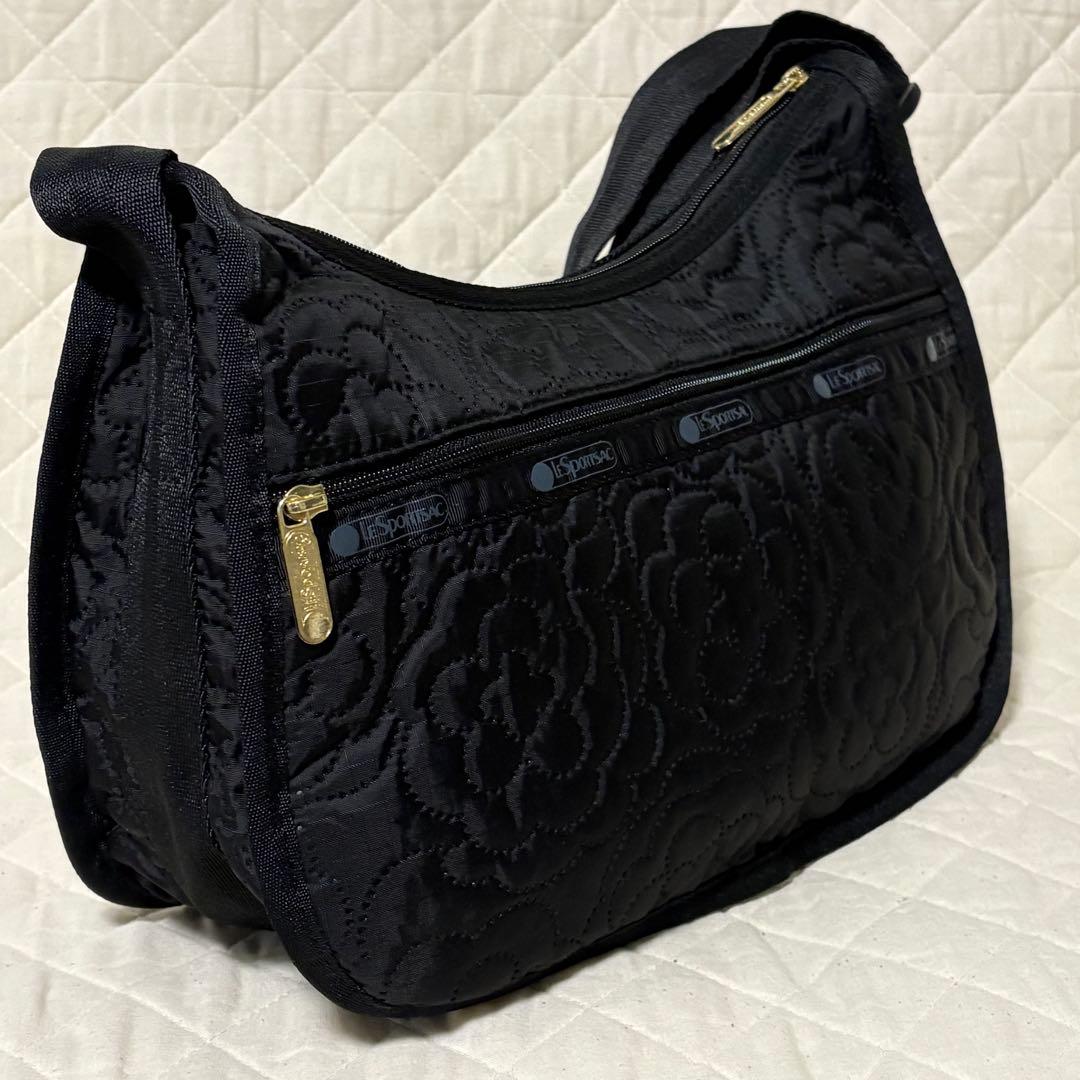 レスポートサック パフィブロッサムズ クラシックホーボー ポーチ付き