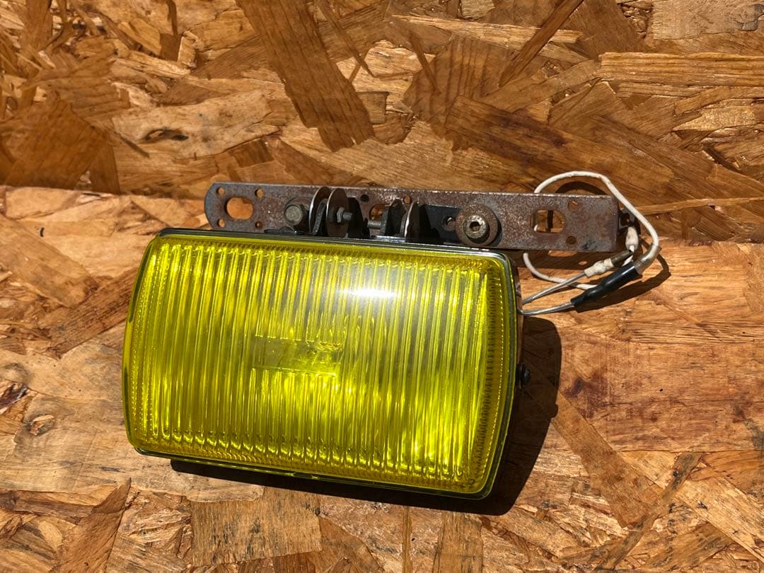 piaaフォグランプイエロー 角型50 当時物 - メルカリ
