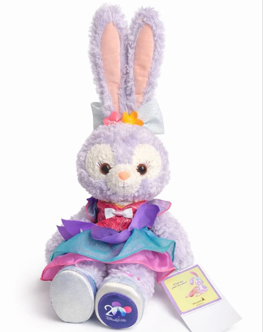 新品未使用タグ付き】香港ディズニー 20周年 ステラルー ぬいぐるみSS