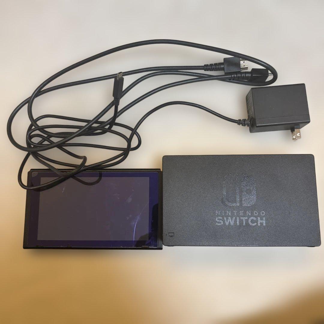 Nintendo Switch 本体 ドック、ACアダプター、hdmiケーブル付 楽天市場】Nintendo Switch ドックセット 任天堂純正品 3点セット