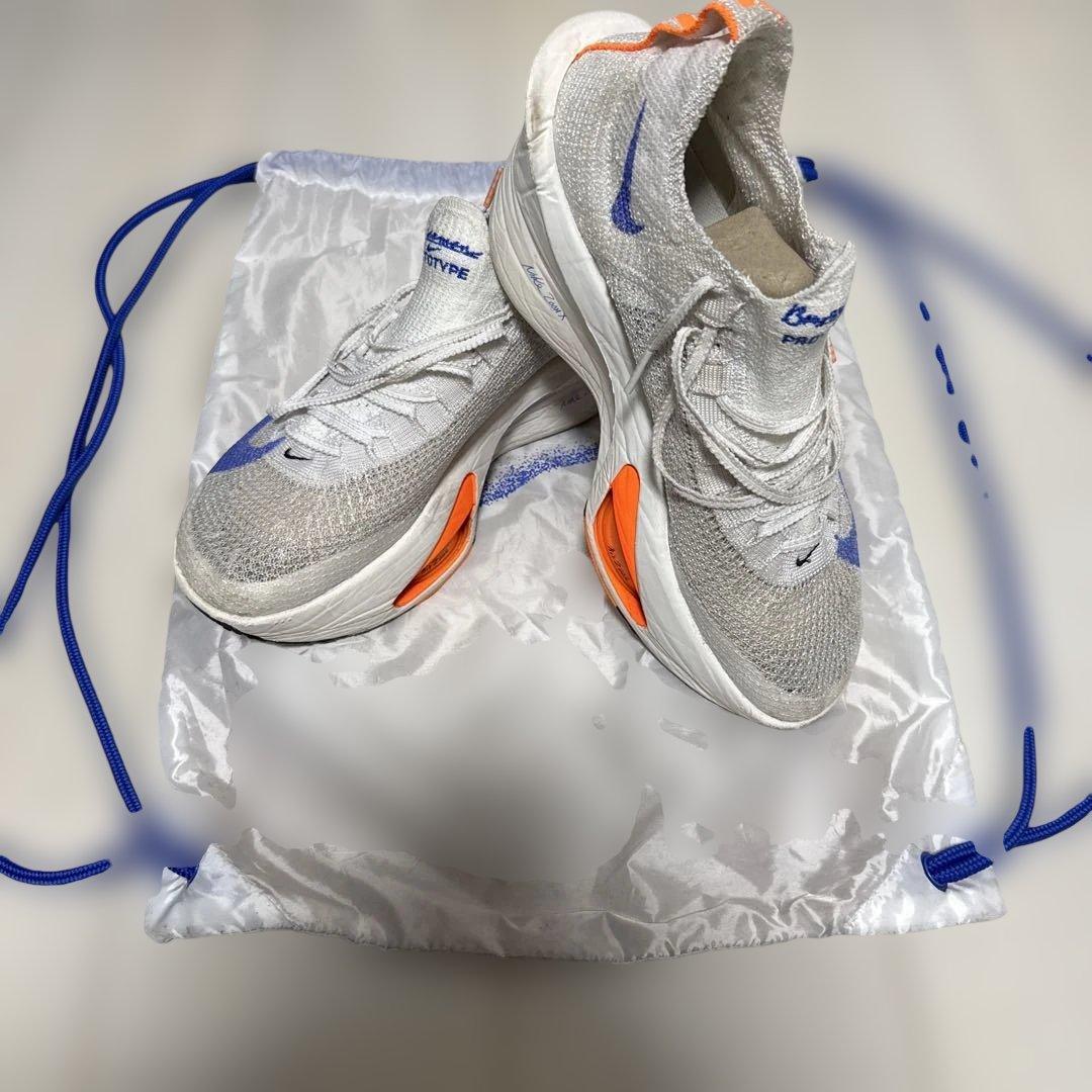 ナイキ NIKE アルファフライ3ブルー/ホワイト 26cm - メルカリ