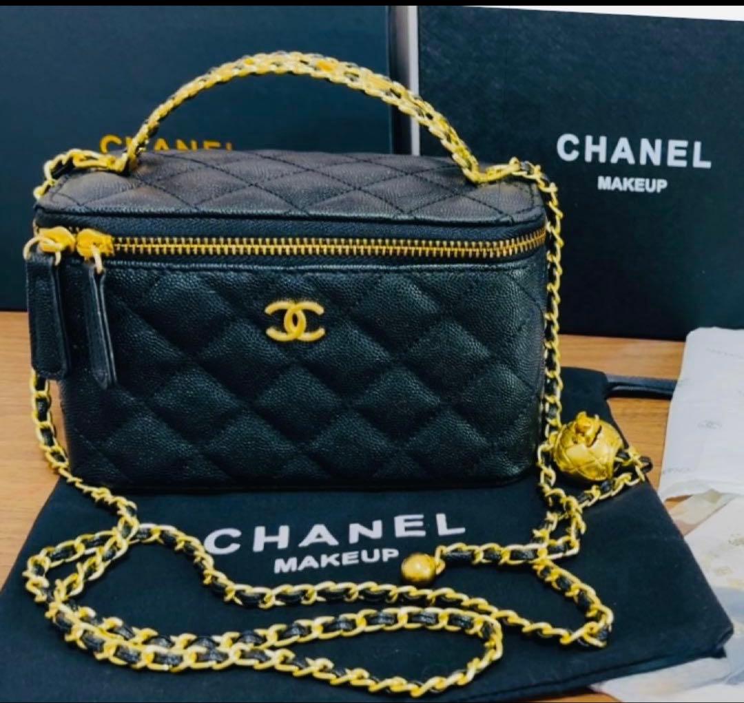【新品】CHANEL シャネル バニティバッグ（ノベルティ） シャネルボールチェーンショルダーバニティバッグ ノベルティ - メルカリ