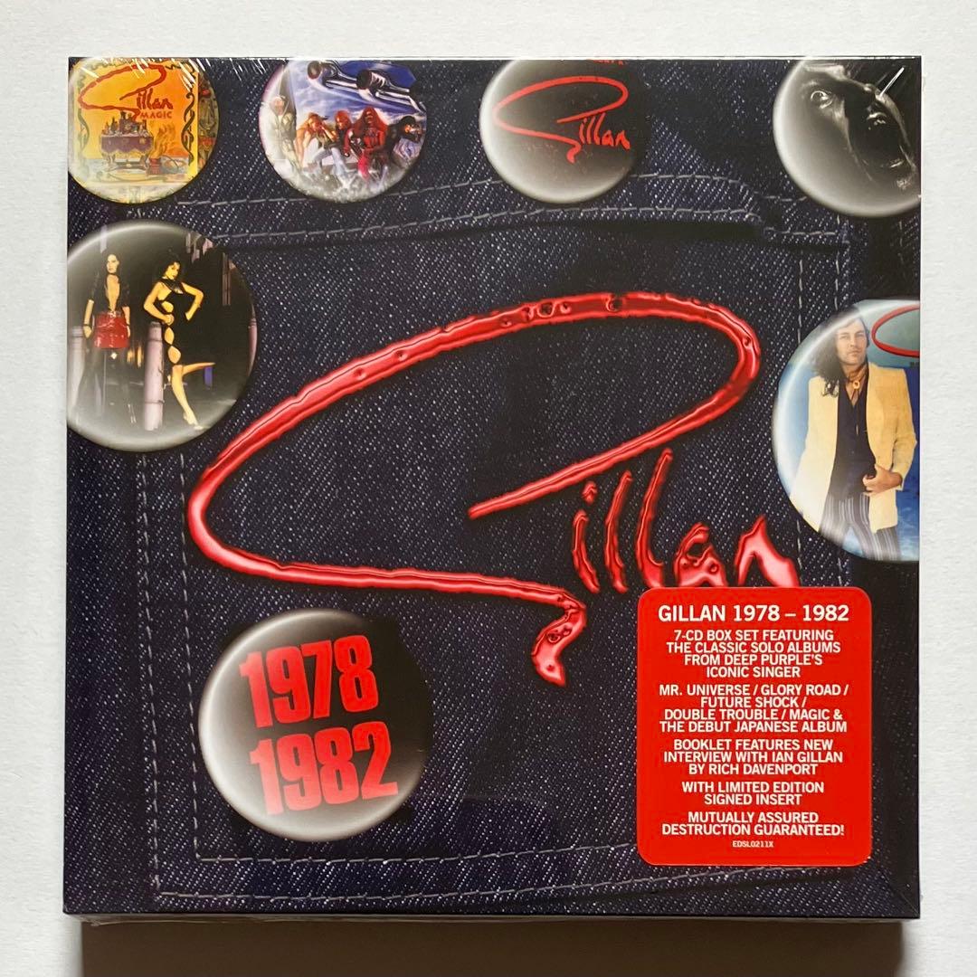 GILLAN『1978-1982 (7CD)』【未開封】 Gillan / Gillan 1978-1982 – SuperDeluxeEdition