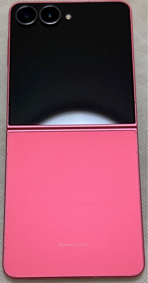 Galaxy Z Flip7 ピンク SCG35(中古) 中古】SAMSUNG au 【SIMフリー】 Galaxy Z Flip7 コーラルレッド 12GB