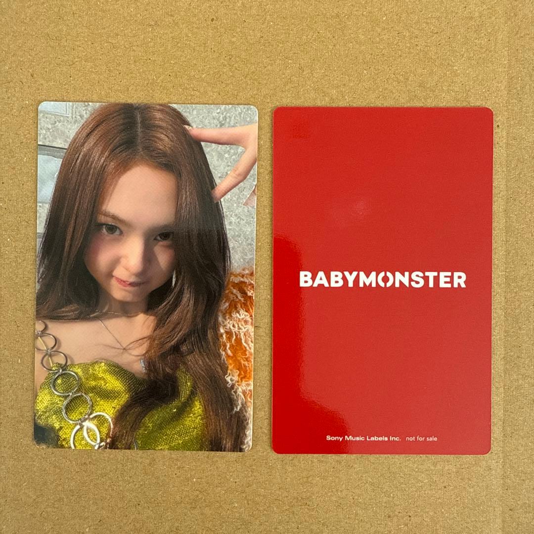 BABYMONSTER ベビモン 楽天ブックス 購入特典 トレカ チキータ - メルカリ