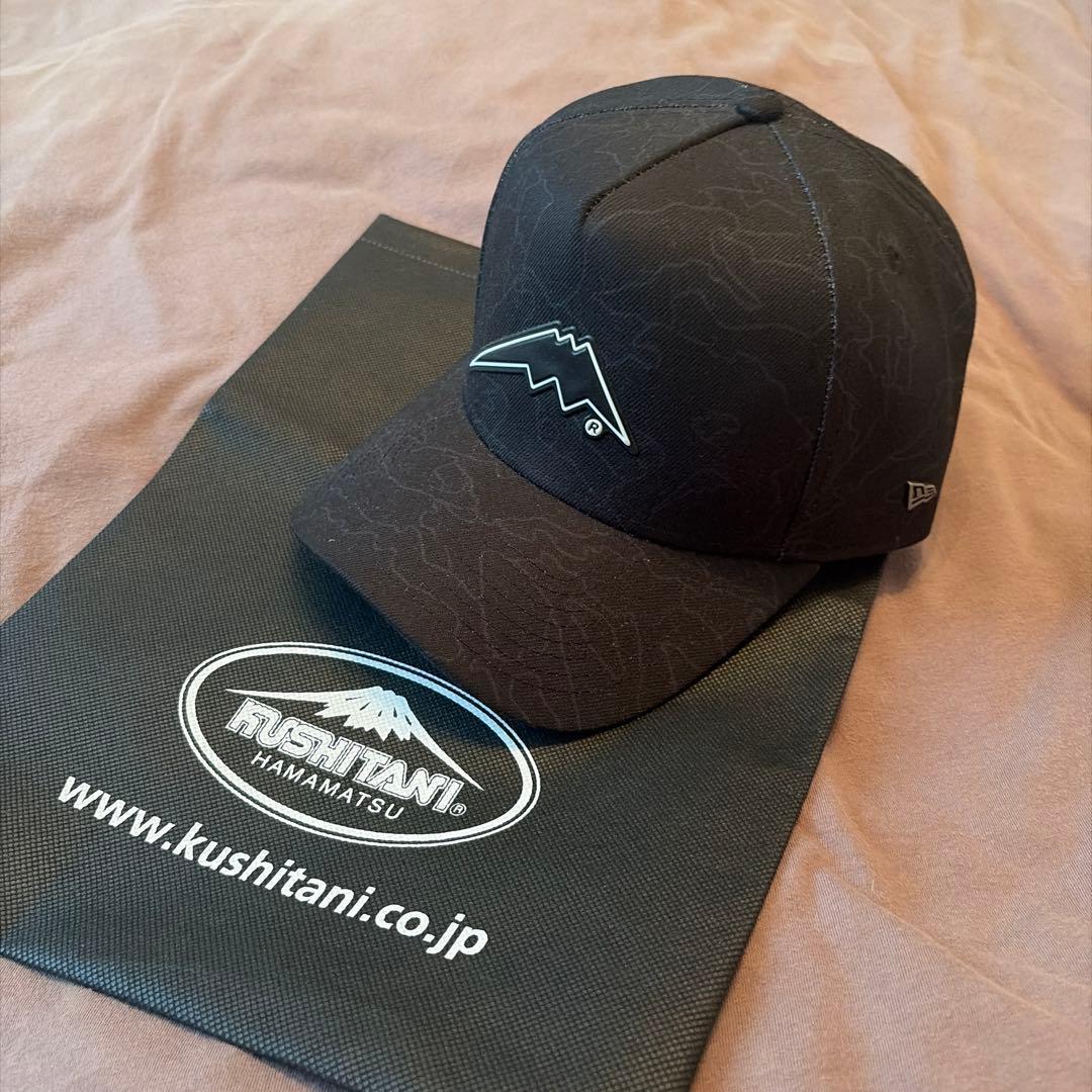 新品　送料無料　クシタニ ニューエラ コラボ キャップ ブラック　P-5103 新品 送料無料 クシタニ ニューエラ コラボ キャップ ブラック P-5103