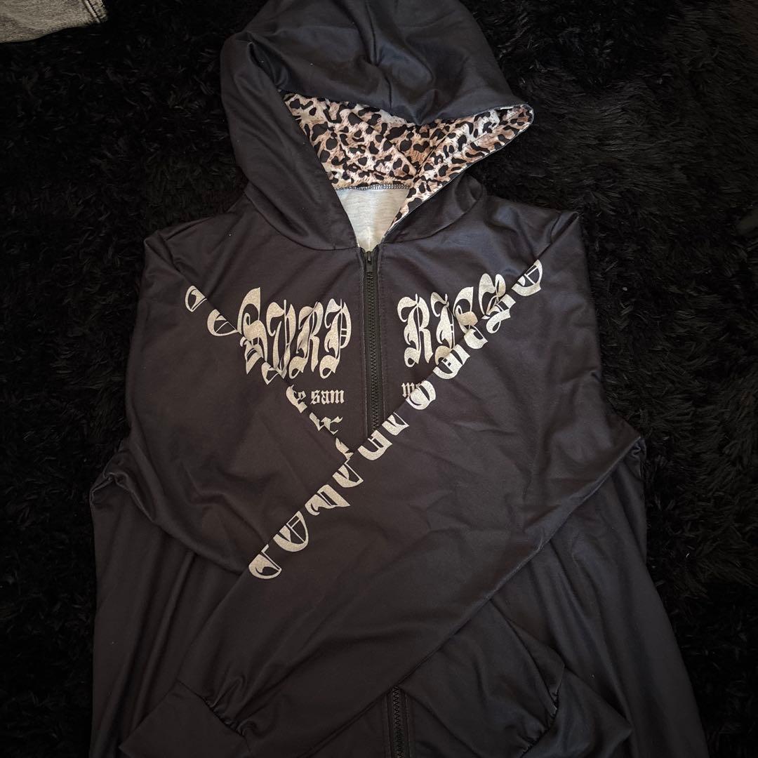 y2k グランジ 羽 豹柄 平成ギャル パンク ロック 英文字 バクプ - メルカリ